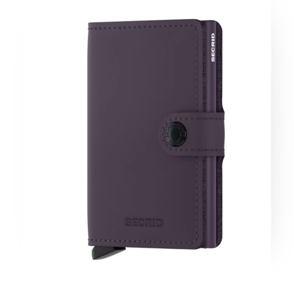 Secrid Miniwallet Matte Dark Purple
